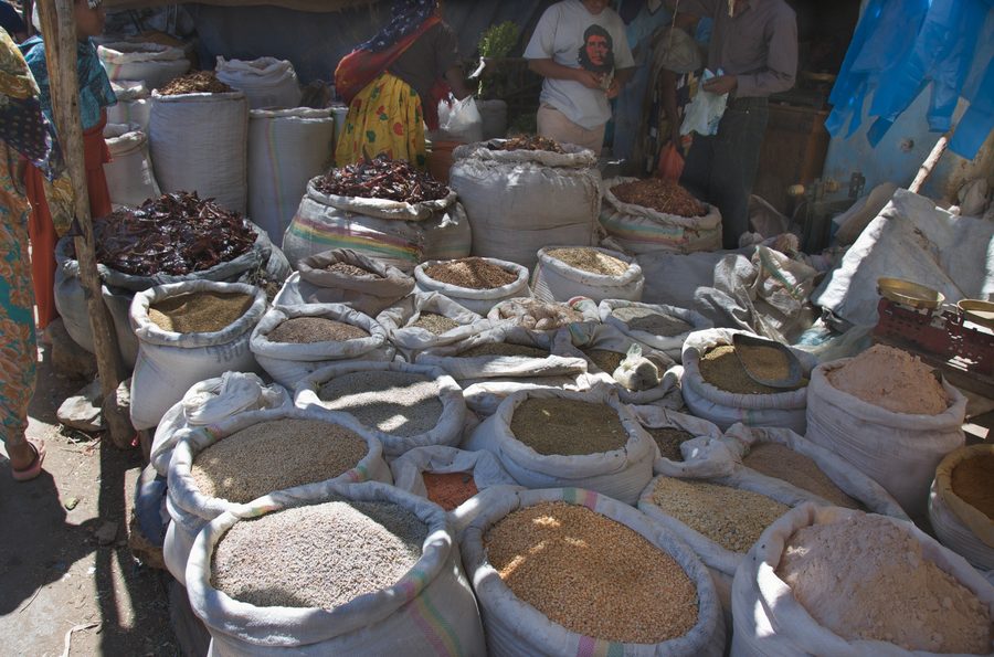 Market in Dire Dawa, Ethiopia