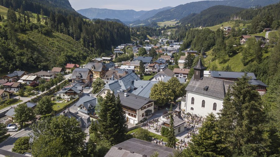 Berglandschaft bei Annaberg-Lungötz im SalzburgerLand