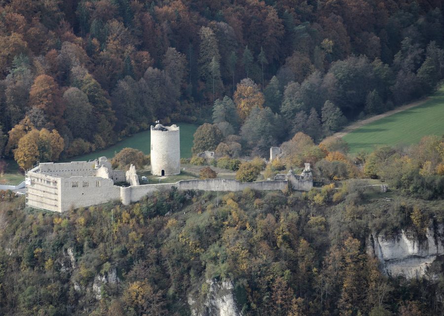 Castle complex in Kallmünz in the Regensburg district