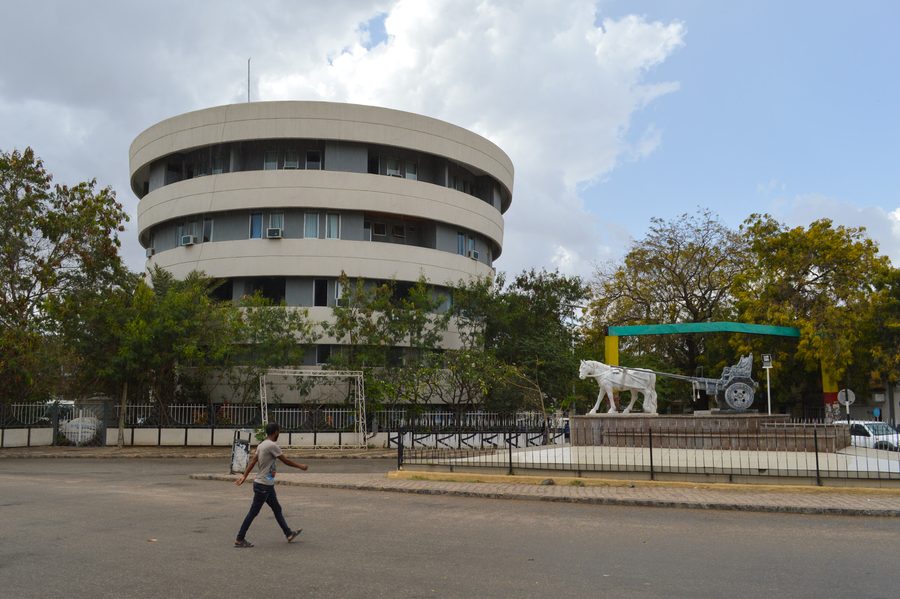 Downtown Dire Dawa in Ethiopia