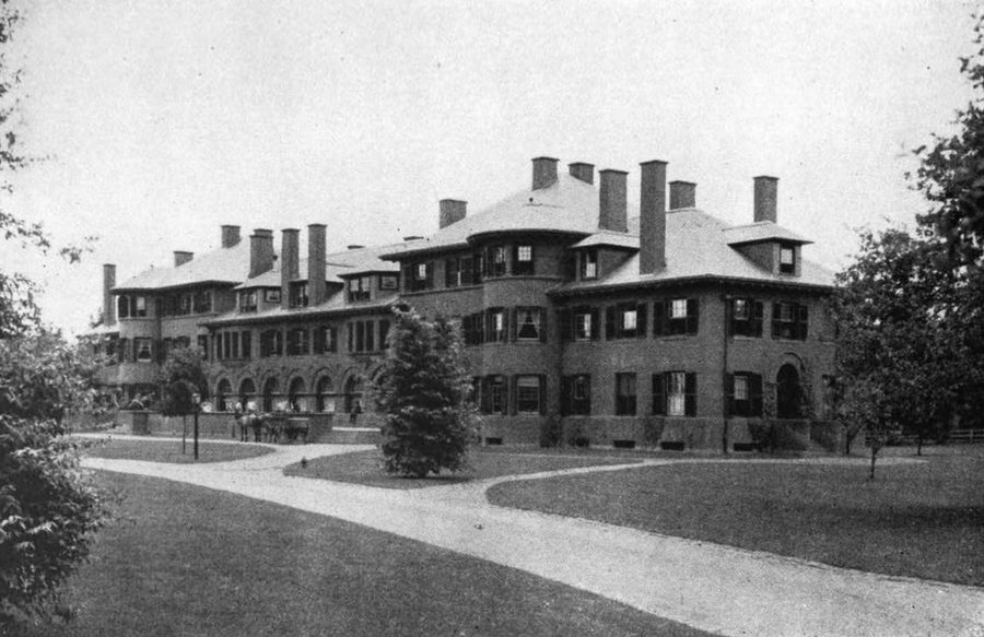 Upper House on the campus of the Lawrenceville School in New Jersey