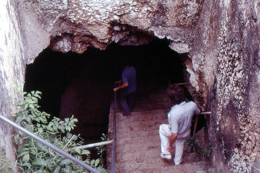 Höhle bei Mangapwani auf Sansibar