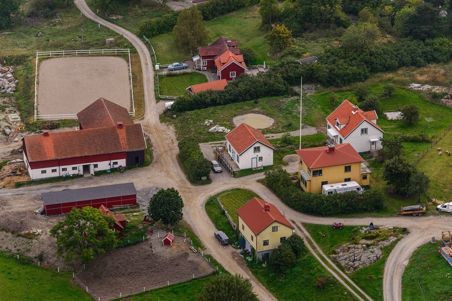 Building in Färentuna on Färingsö