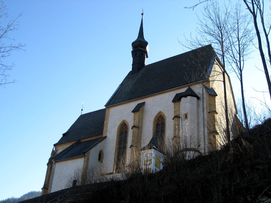 The Leonhardikirche church in Murau.