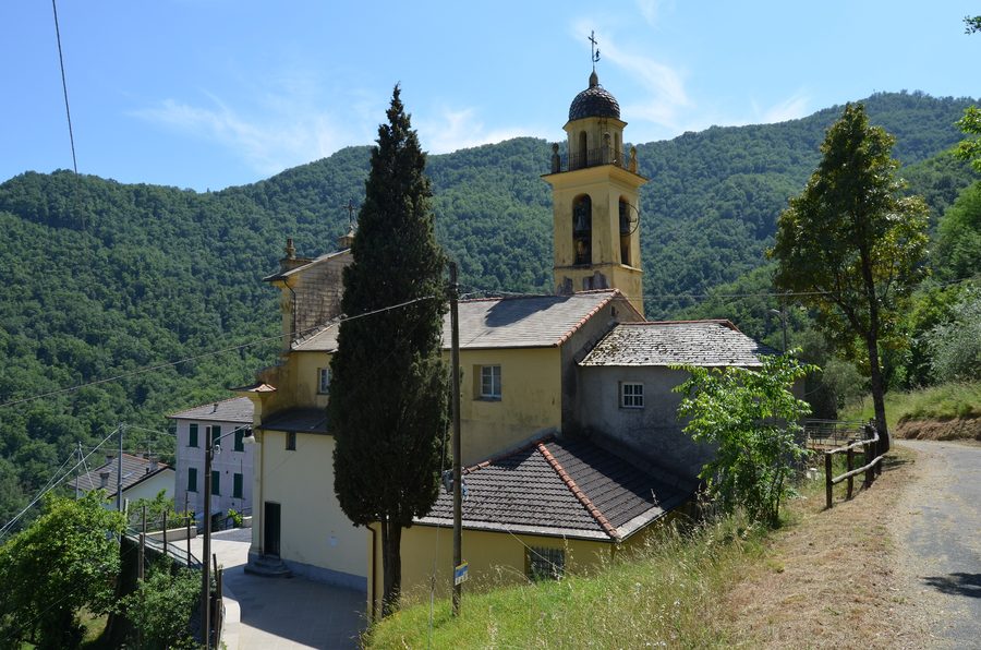Church of San Giacomo in Canevale, Coreglia Ligure, Liguria