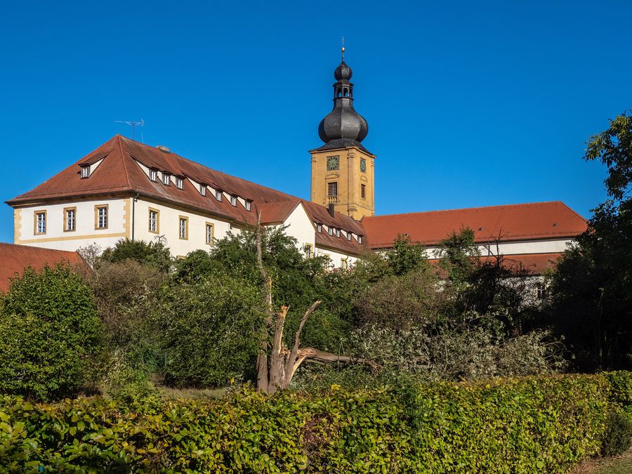 View of Weißenohe Monastery from the south
