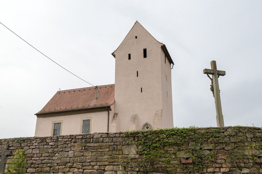 Catholic cemetery church of St. Peter and Paul in Niederlauer-Unterebersbach