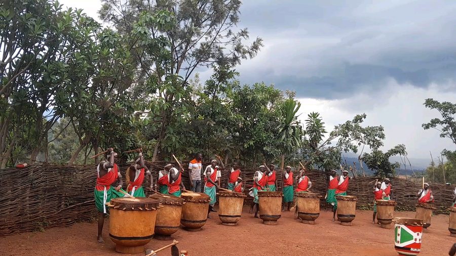 Drummers in Gitega