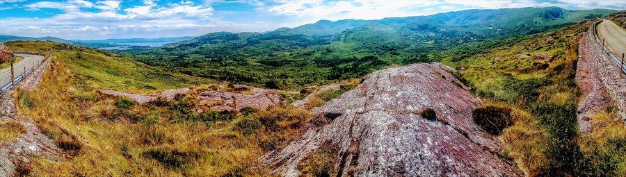 The Caha Mountains on the Beara Peninsula