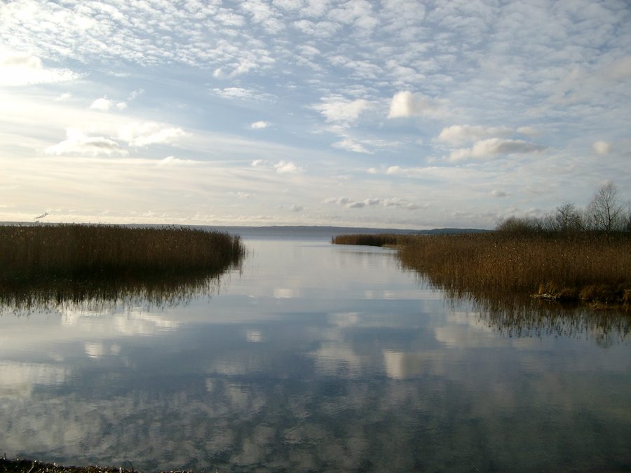 Lake Glan seen from the bathing spot in Svärtinge