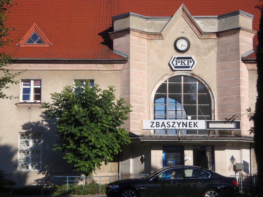 Zbąszynek railway station in Poland