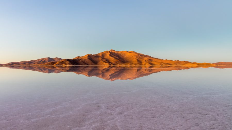 Salar de Uyuni in Bolivia