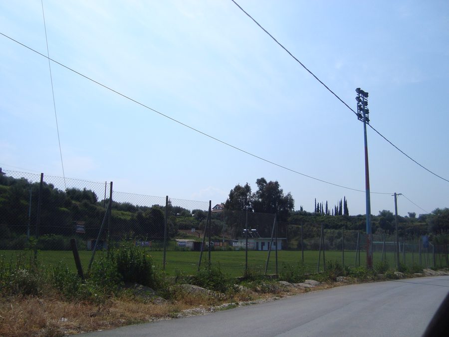 Ortsansicht von Alissos in Achaia, Griechenland