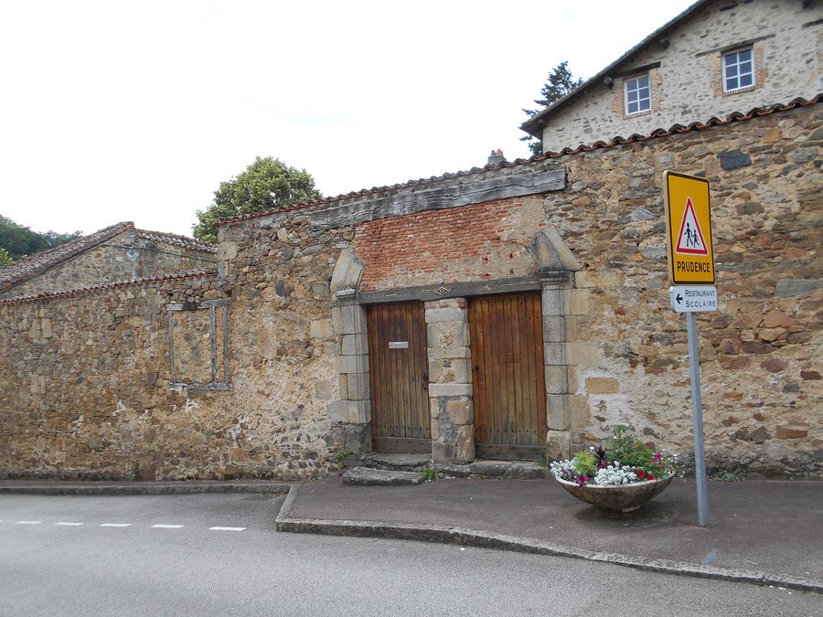 View of Solignac in the French department of Haute-Vienne