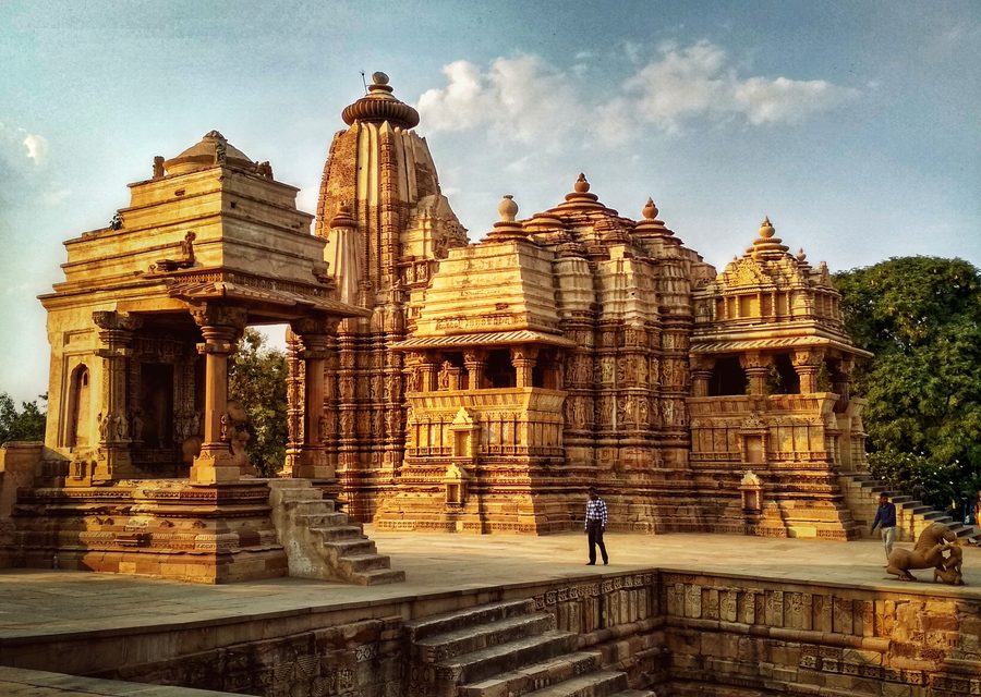 Khajuraho temples in Madhya Pradesh