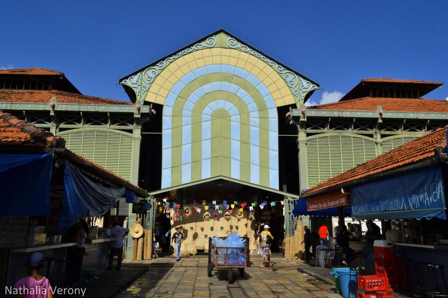 Exterior view of Mercado de São José in Recife