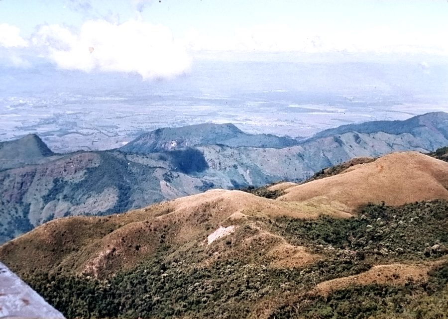 Mountain landscape in the Serra da Mantiqueira