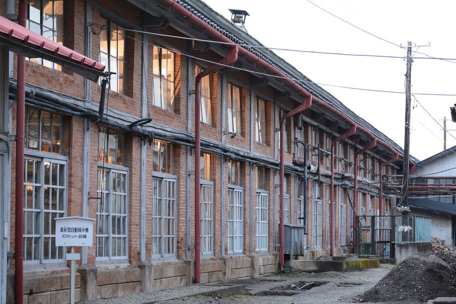 Main building of the Tomioka Silk Mill in Gunma