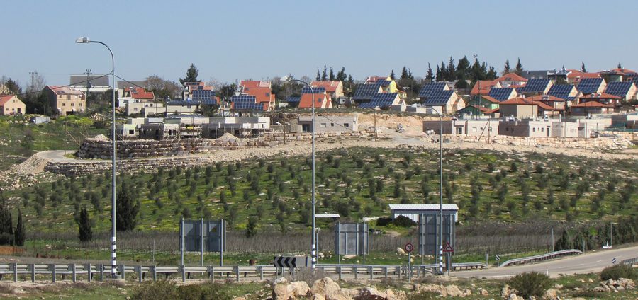 Landscape near Susya in the Palestinian territories