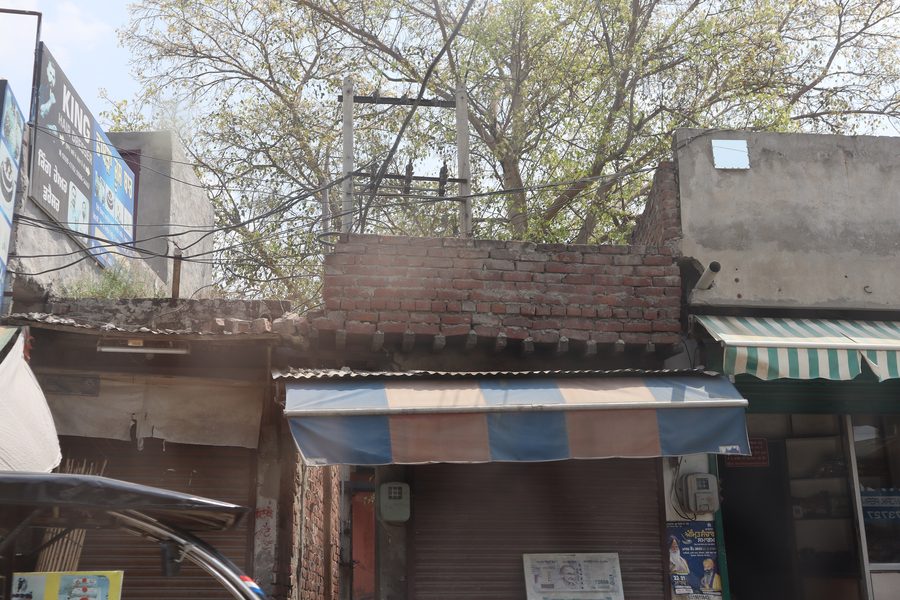 Older-looking building in Moga in the Indian state of Punjab