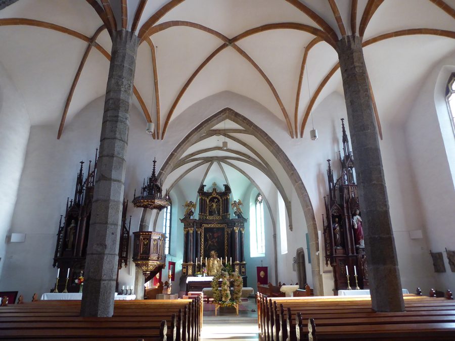 Pfarrkirche hl. Georg in Sankt Georgen am Walde in Oberösterreich
