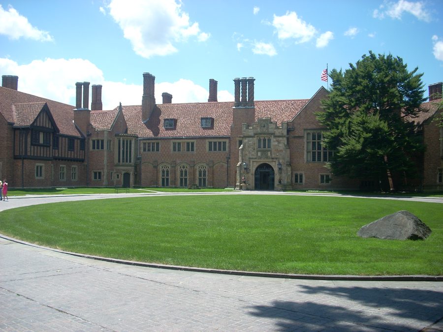 Meadowbrook Hall at Meadow Brook Farms in Rochester Hills, Michigan