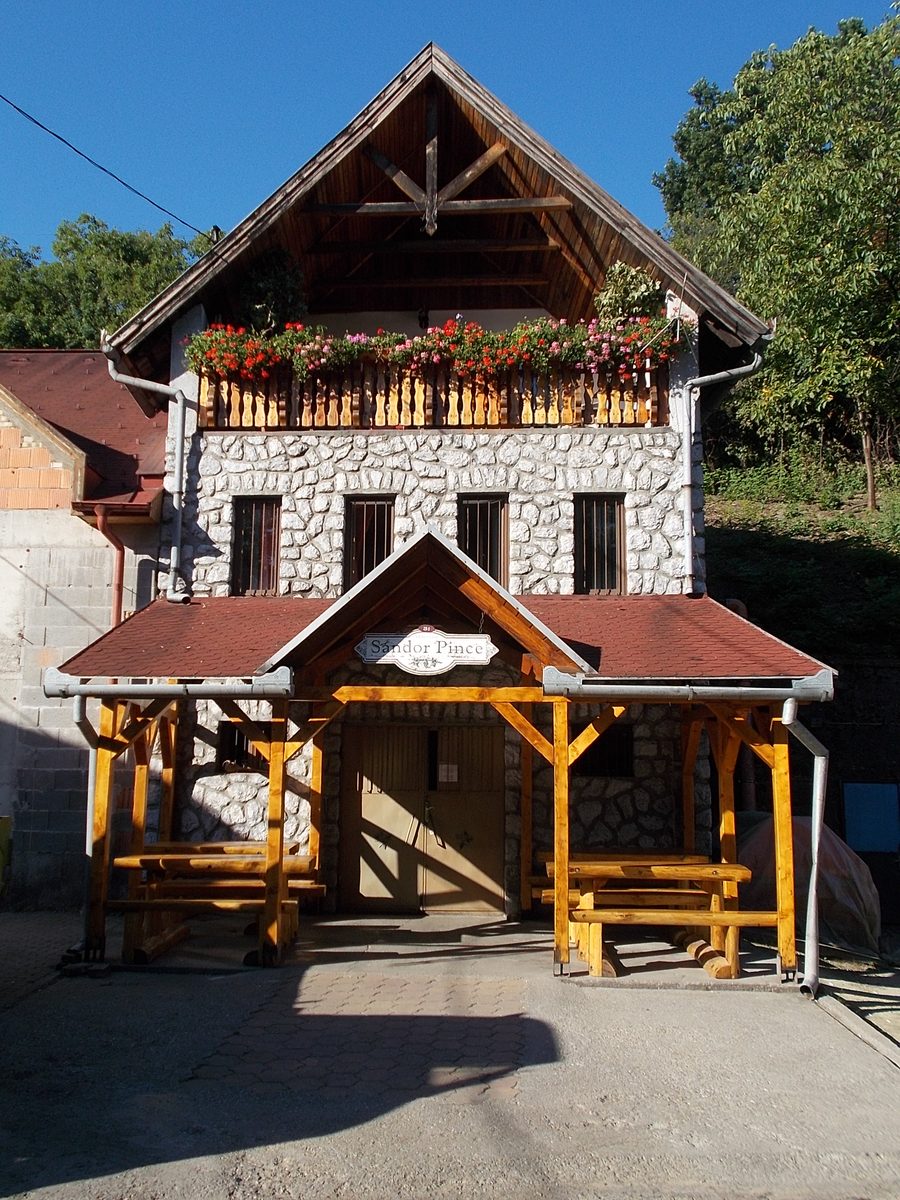 Wine cellar in Szépasszonyvölgy, Eger, Hungary.