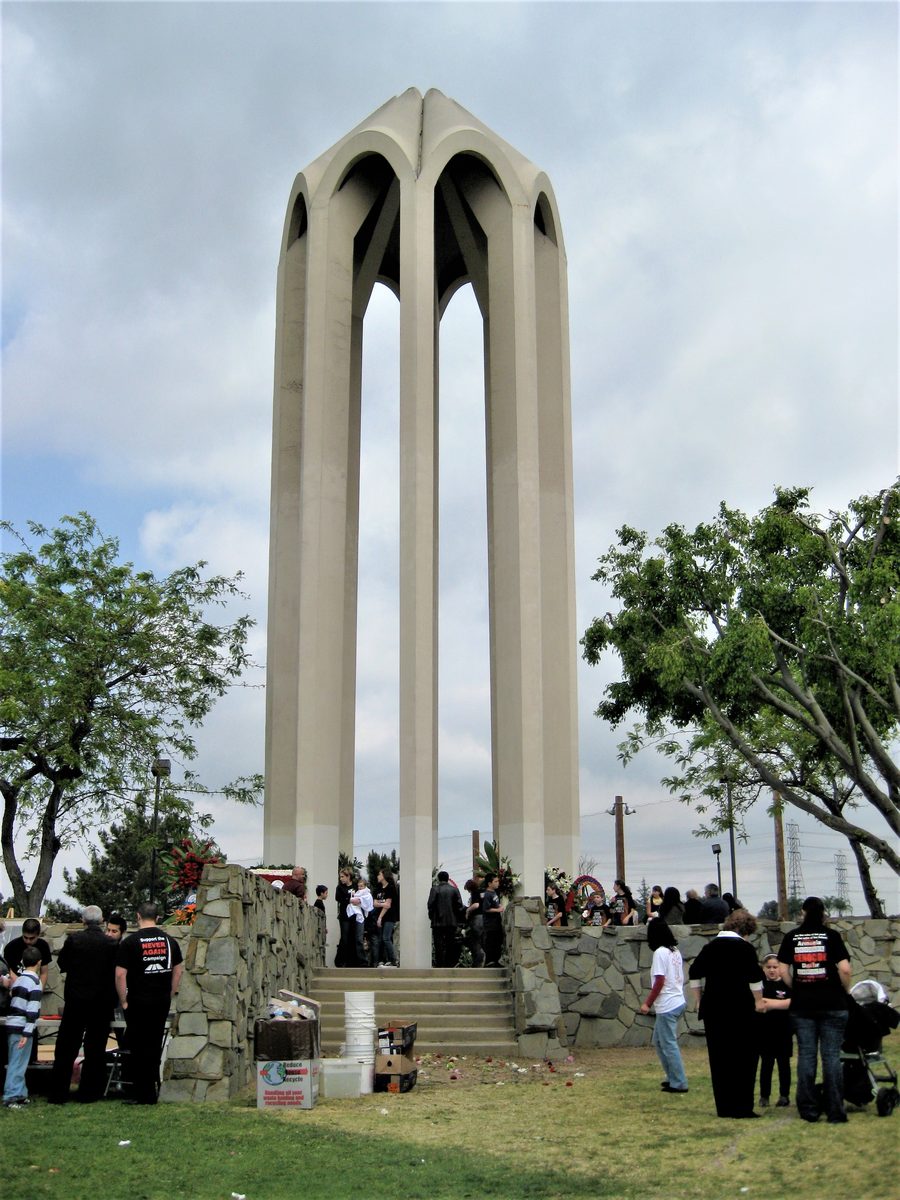 The Armenian Genocide Memorial at Bicknell Park in Montebello, California