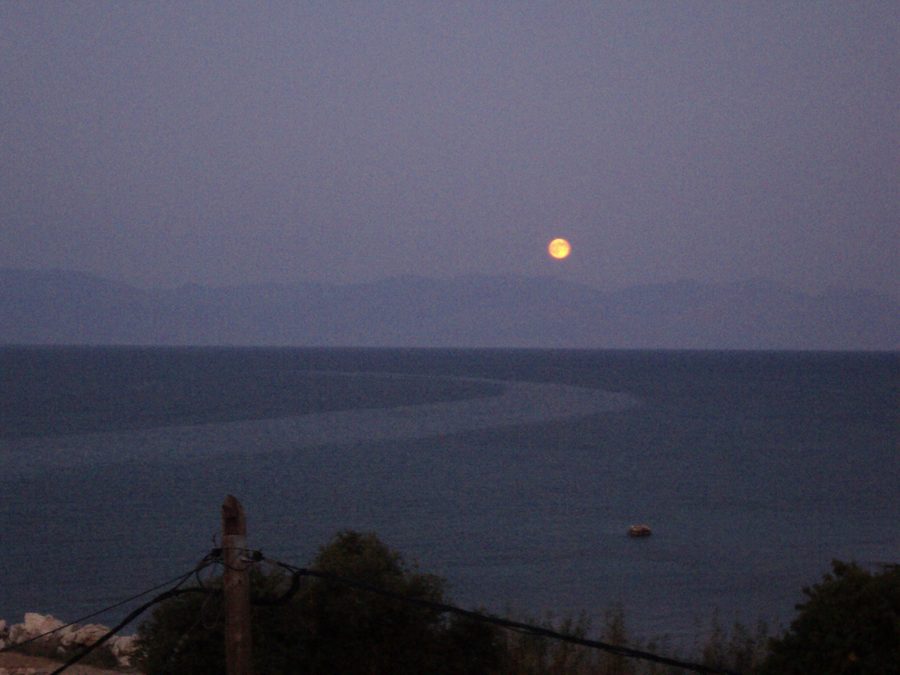 View over the Messenian Gulf in the Messinia region