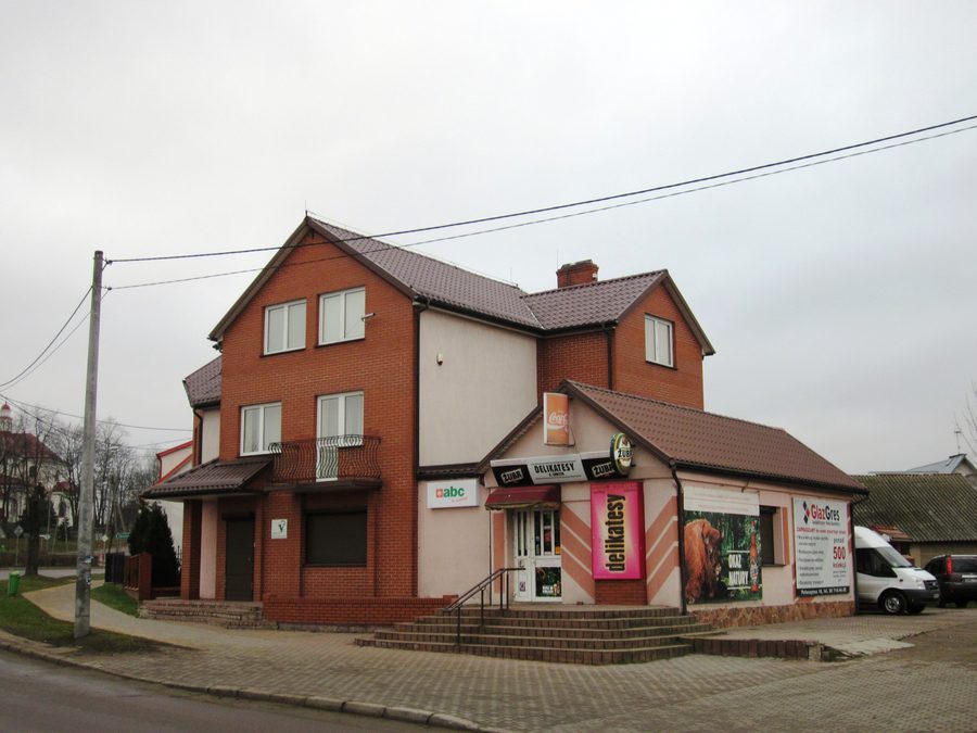 Wohnhaus in der Ełcka-Straße 2 in Mońki