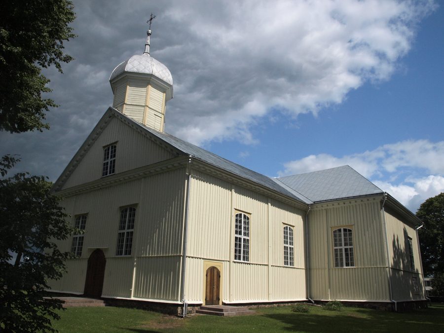 Kirche St. Michael des Erzengels in Svėdasai, Litauen