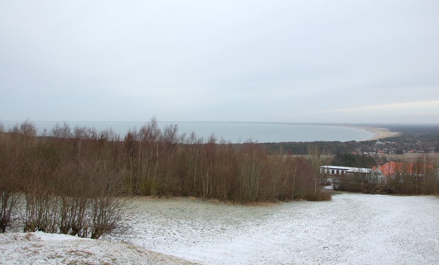 View from Esterhøj over Sejerø Bay in Odsherred