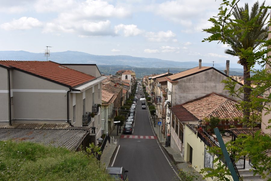 Via Roma a Pianopoli, in provincia di Catanzaro