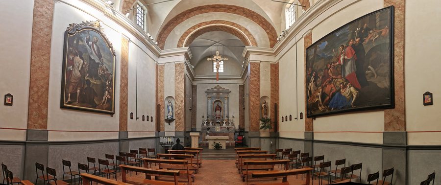 File:San Carlo (Lissone) - nave panoramic view.jpg