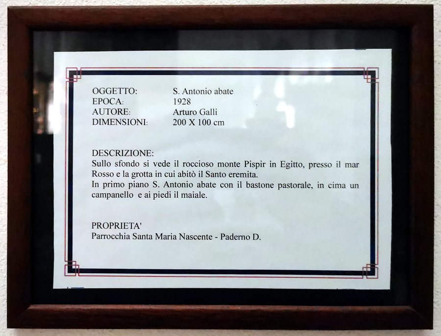 File:Sant'Antonio Abate (information) - Santa Maria Nascente (Paderno, Paderno Dugnano).jpg