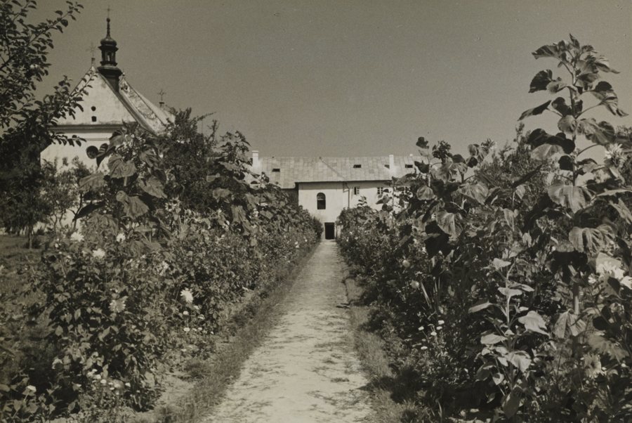 Stopnica, kościół i klasztor reformatów ca 1936