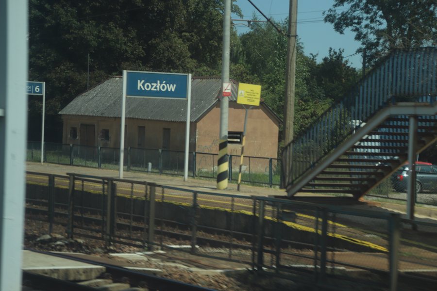 Kozłów train station, Lesser Poland Province, August 2018