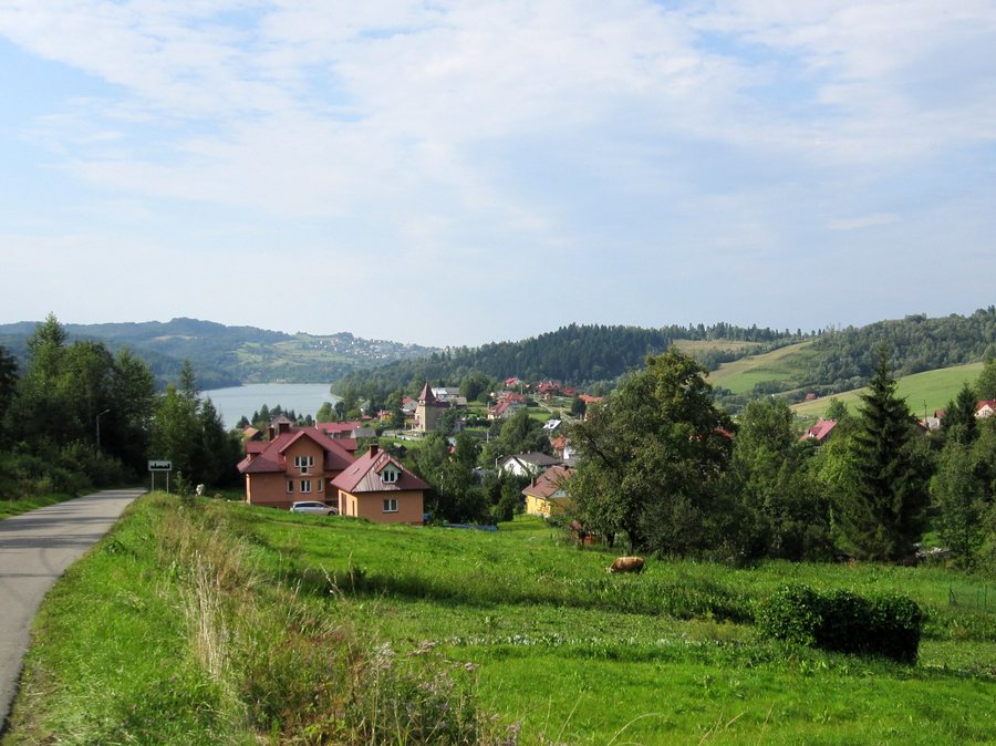 View of the village of Zawóz