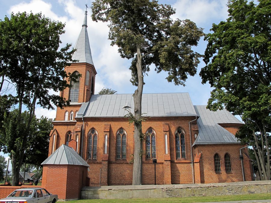 File:Podlaskie - Łapy - Uhowo - Kościelna 8 - Kościół św. Wojciecha 20110903 11.JPG