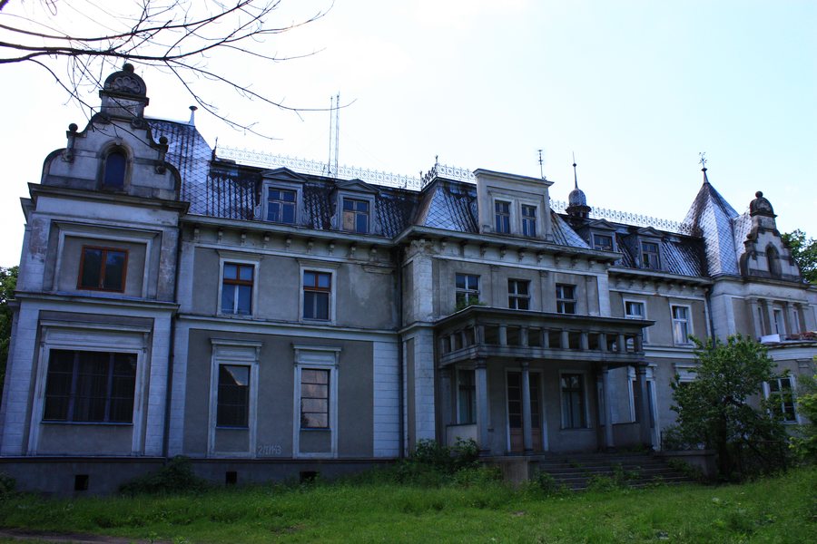 Dobrzeń palace, late 19th century