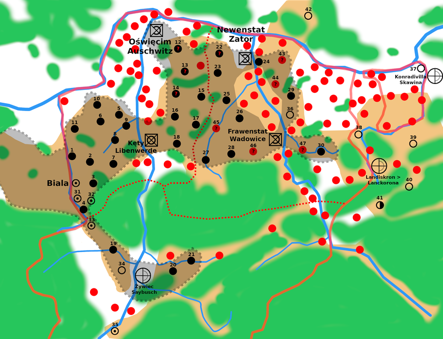 File:Duchy of Oświęcim medieval settlements.png