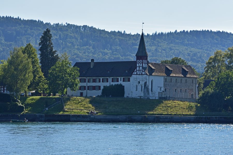 File:Wagenhausen Benedictine Priory from the right bank.jpg