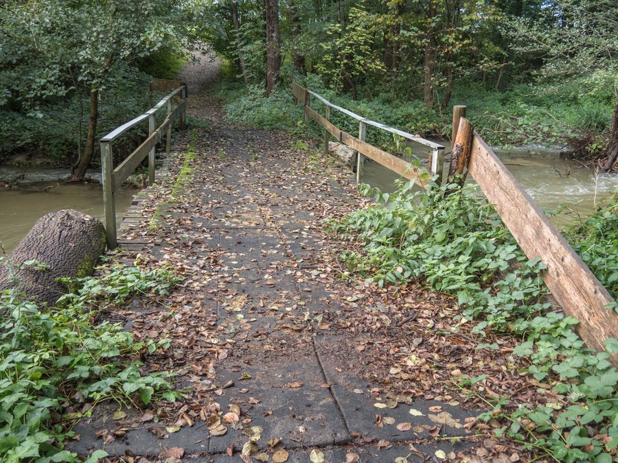 Fieldroad Bridge over the Promenthouse River, Coinsins – Duillier, Canton of Vaud, Switzerland