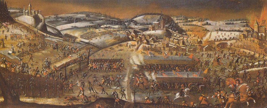 First battle of Villmergen (1656) in Switzerland