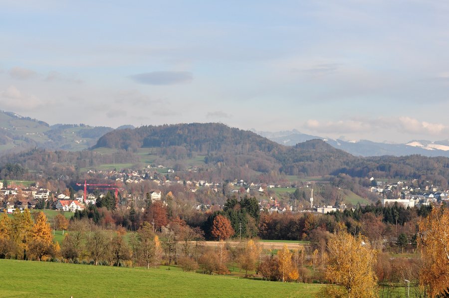 Batzberg - Dürnten - Tann - Rüti - Bubikon Büelhölzli