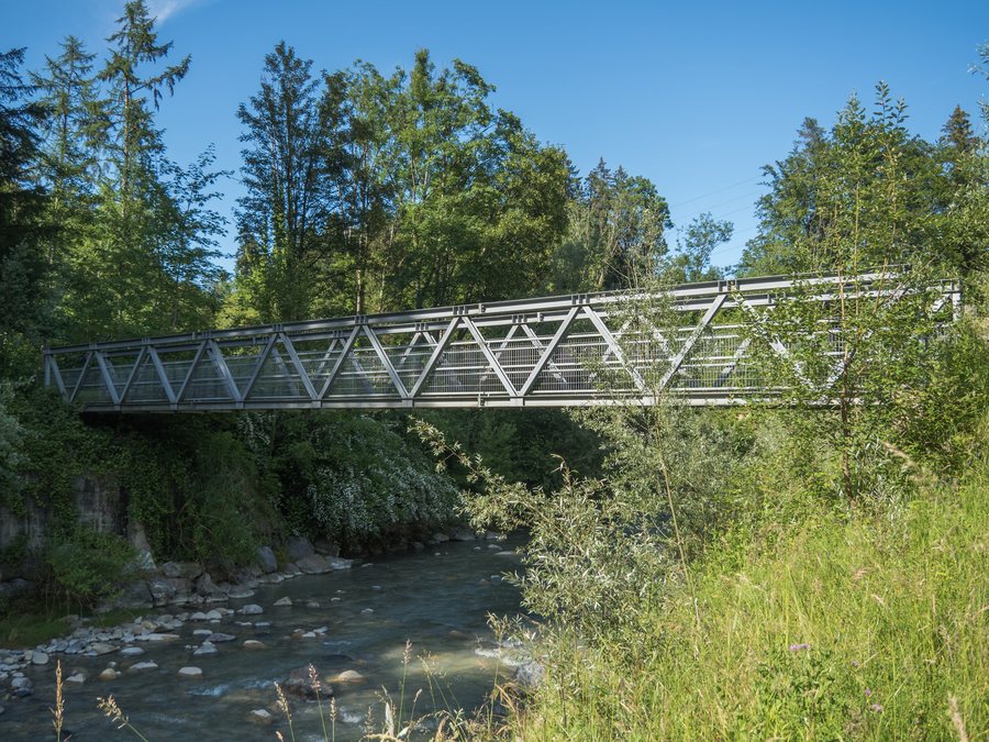 Pedestrian Bridge over the Goldach River, Mörschwil – Untereggen