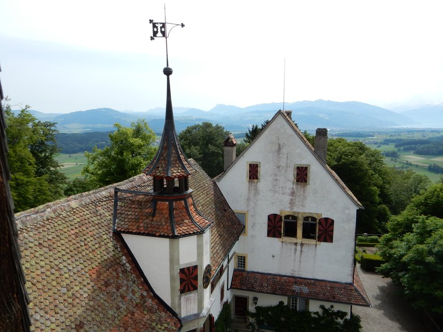Schloss Burgistein Aussicht