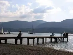 Jetty on Lake Tegernsee
