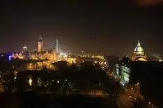 Leipzig at night