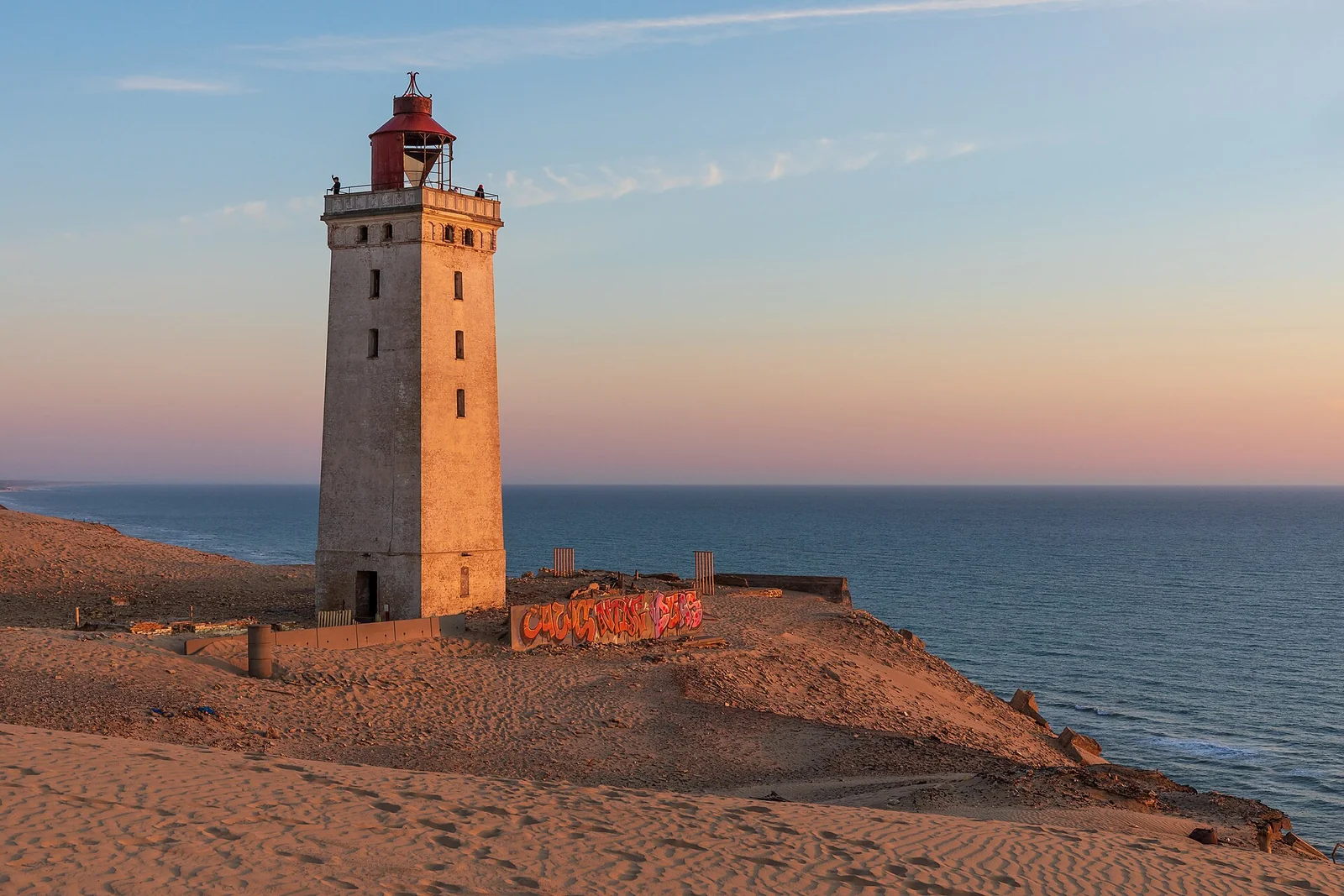 Rubjerg Knude on the Danish North Sea
